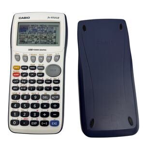Casio fx-9750GII USB Power Graphic Graphing Calculator w/ Cover - Tested